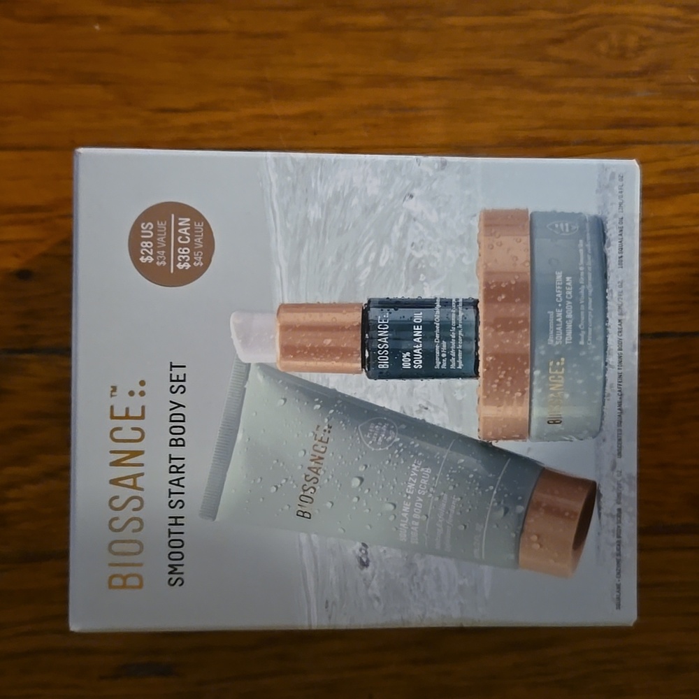 Biossance Smooth Start Body Set